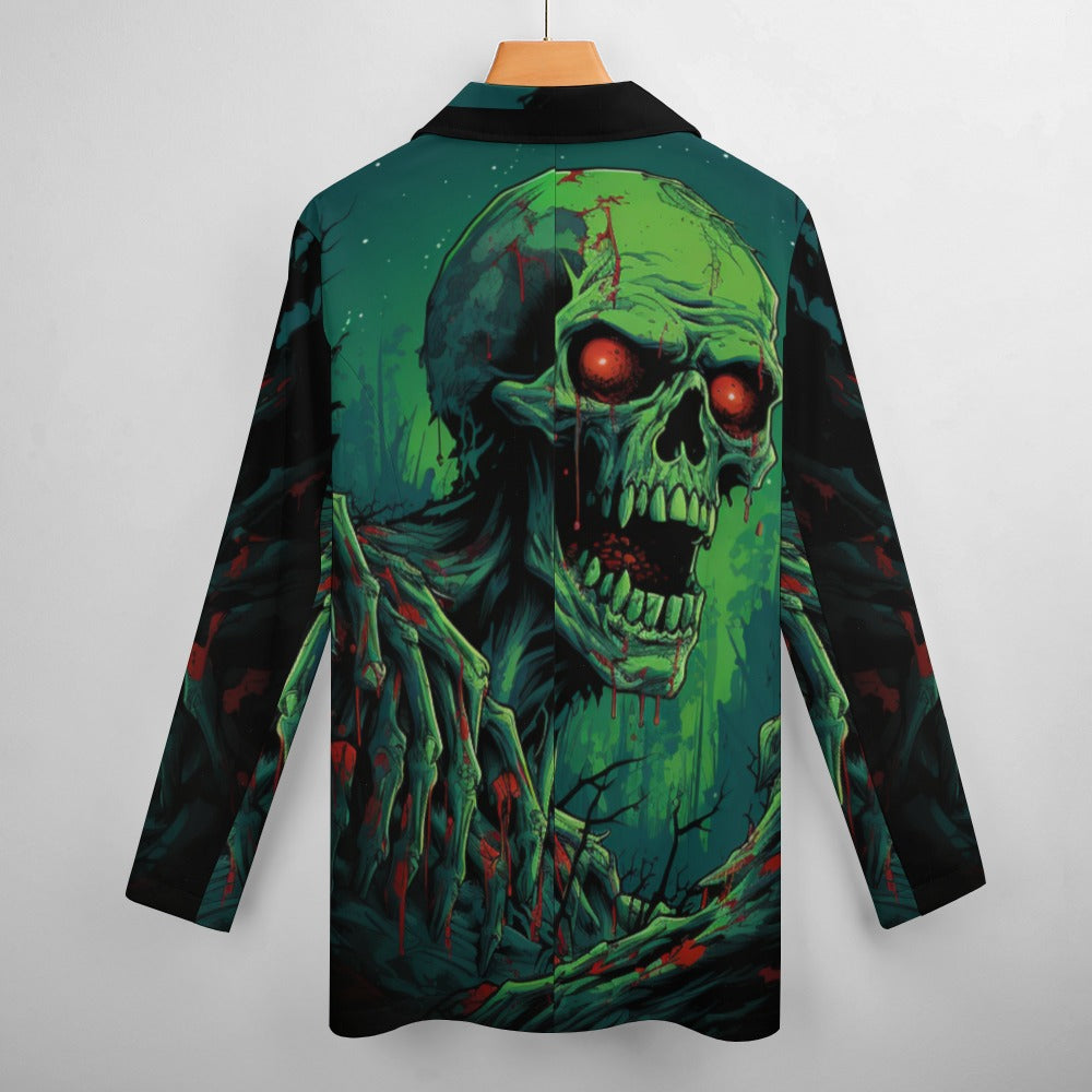 Rising Skeleton Zombies Casual Suit Jacket