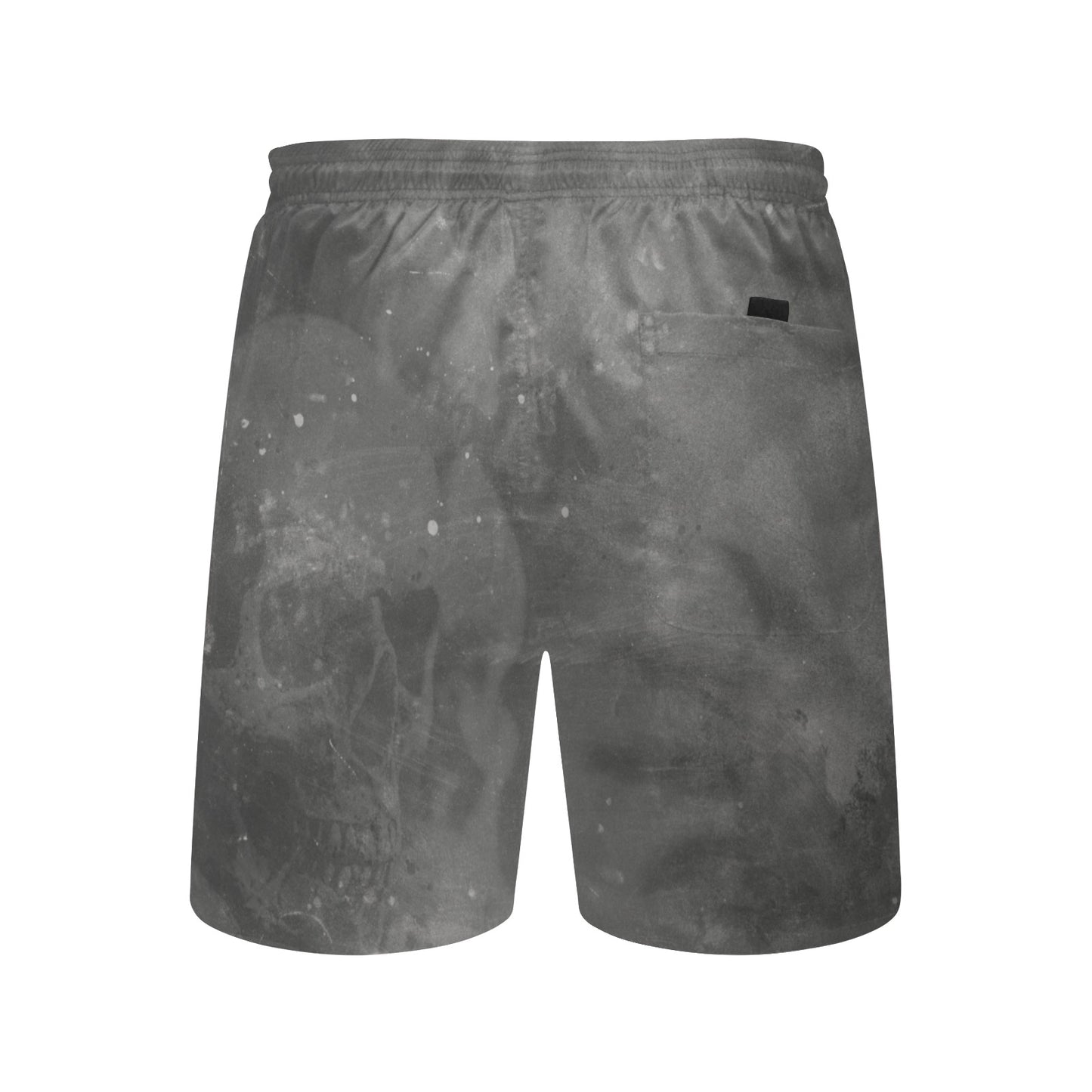 Faded Skull And Hands Beach Shorts