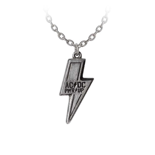 AC/DC PWR/UP Flash Logo Pendant