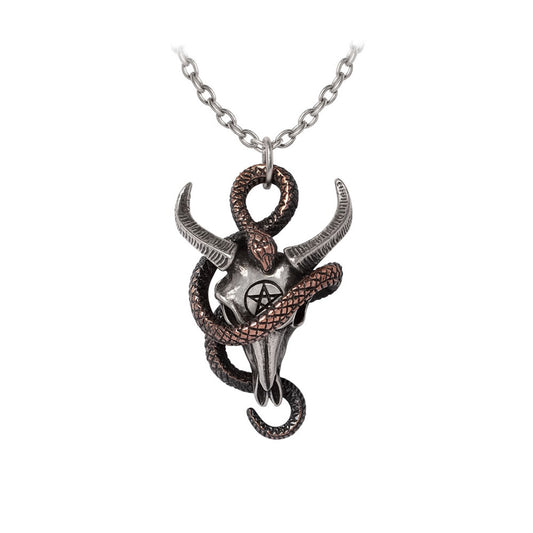 Baphomet And Snake Pendant