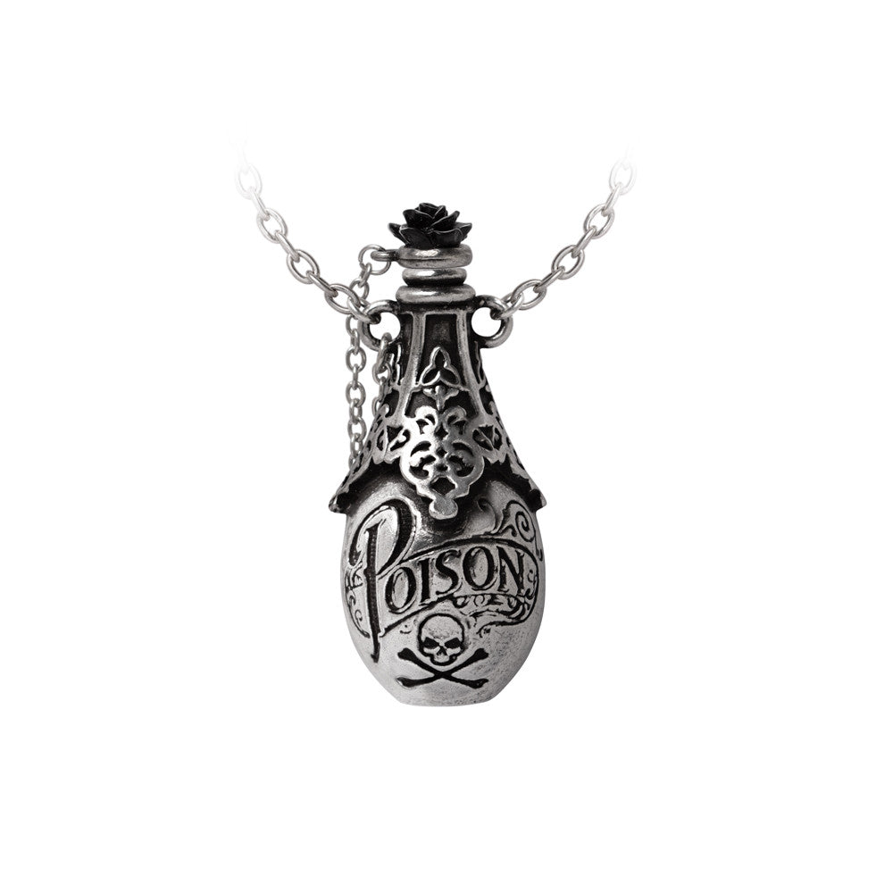 Bottle Pendant With Poison Etching