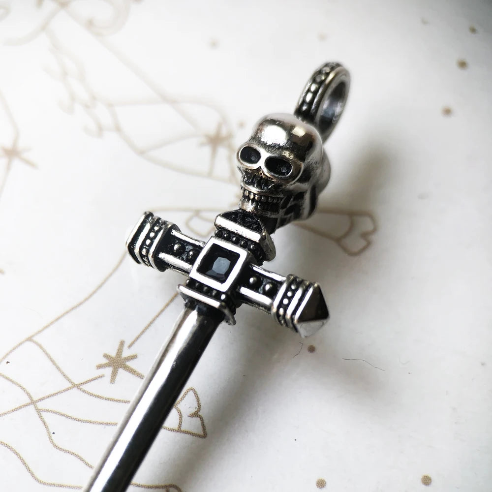 Skull Sword Pendant