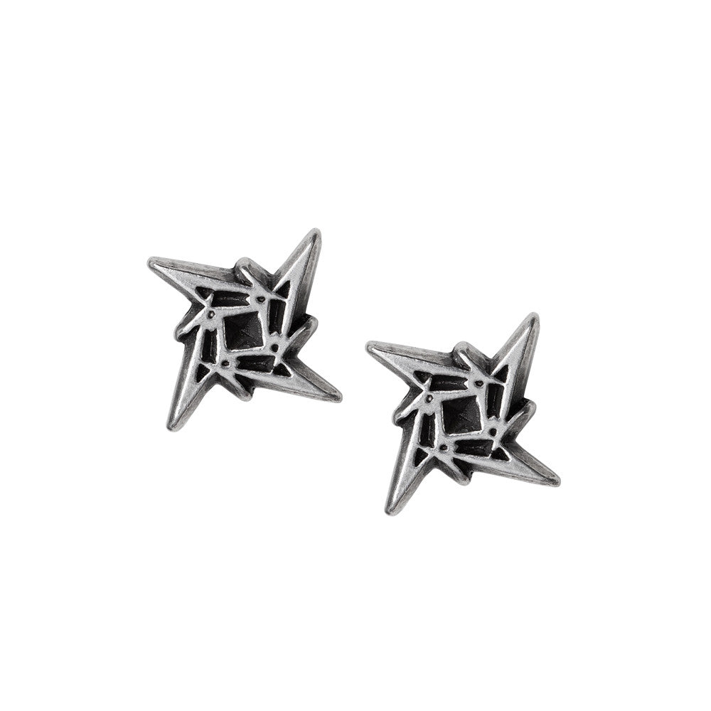 Metallica Ninja Star Logo Ear Studs