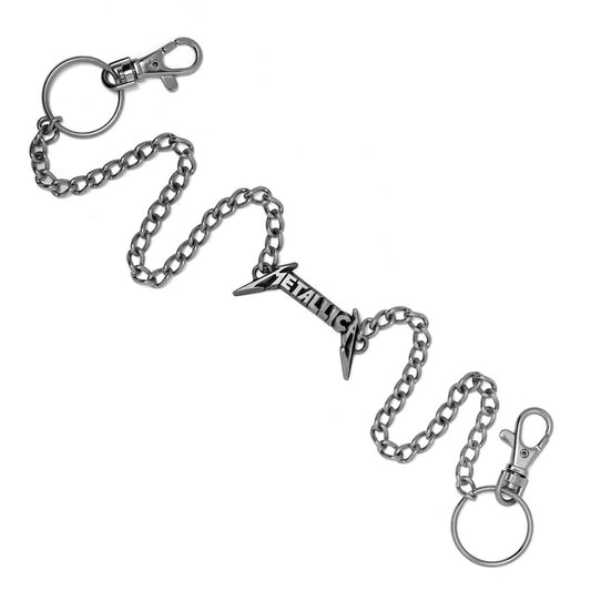 Metallica Logo Wallet Chain