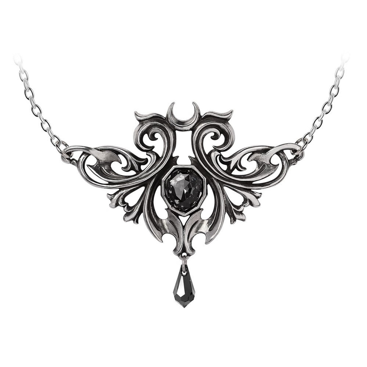 Midnight Enchanting Baroque Pendant