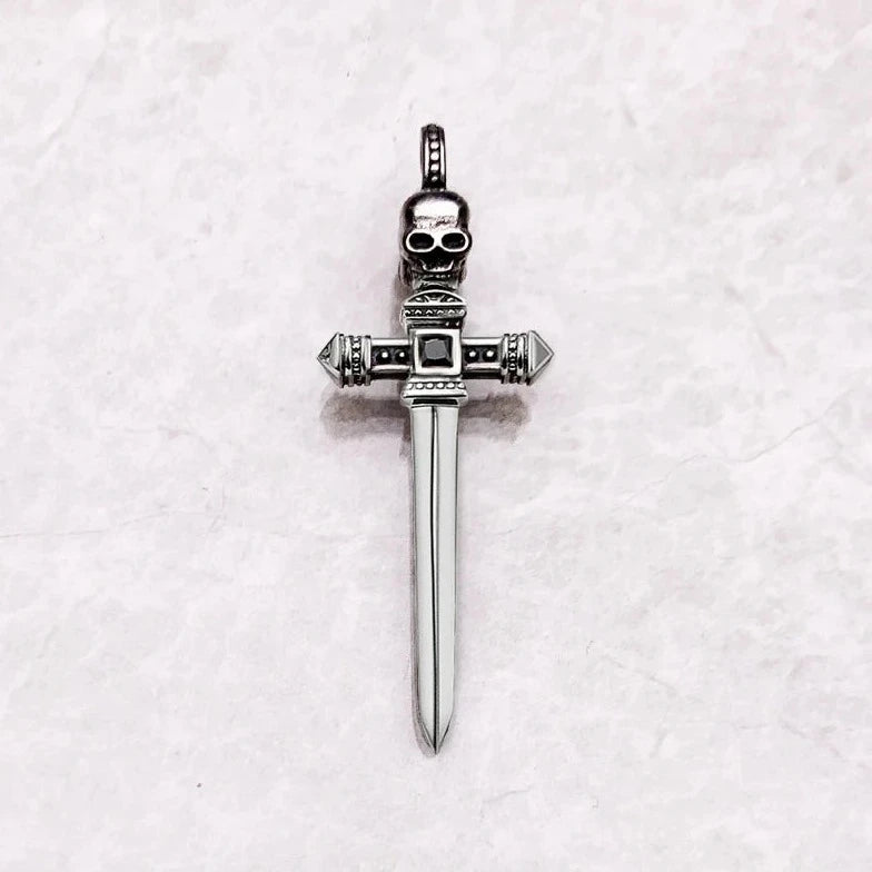 Skull Sword Pendant