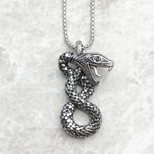 Snake Link Necklace