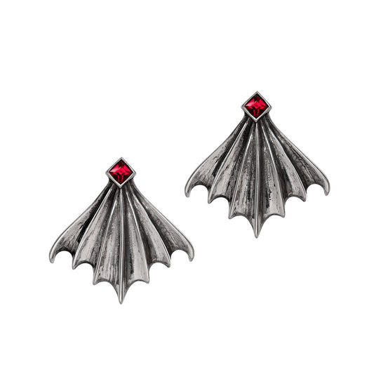 Sinister Cloak Stud Earrings