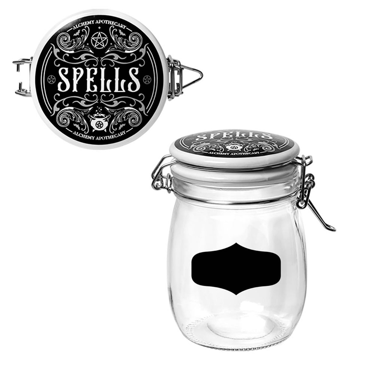Tricks Spells Curses Glass Jars