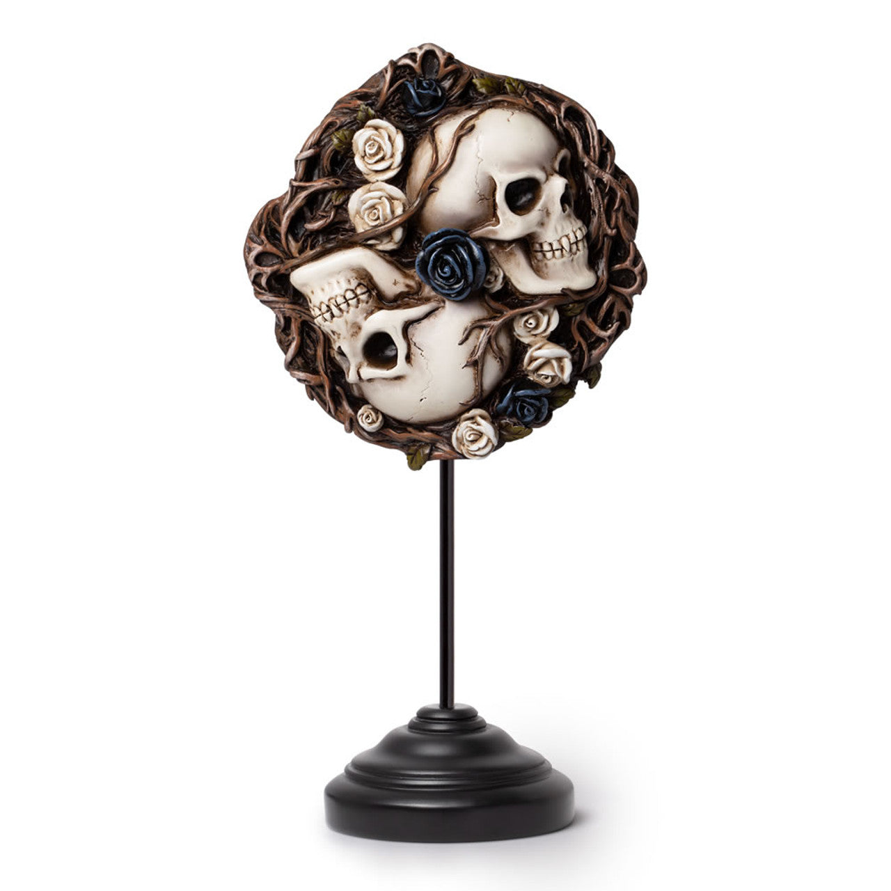 Twin Skulls Ornament