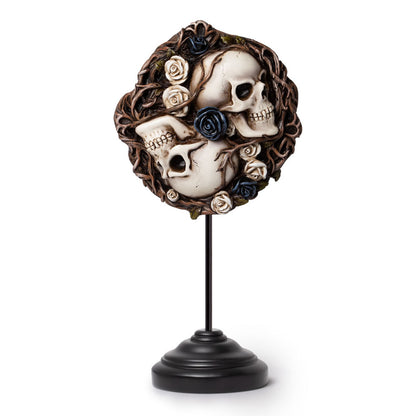 Twin Skulls Ornament