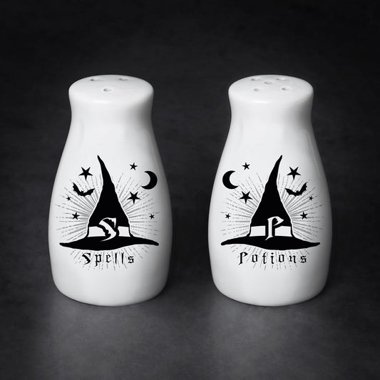 Witches Spells And Potions Salt And Pepper Set