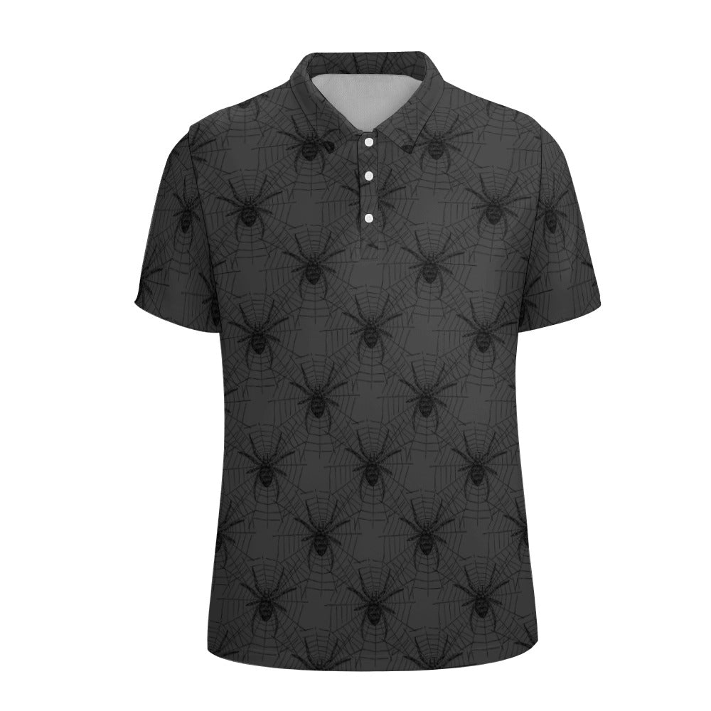 Crawling Spiders Polo Shirt