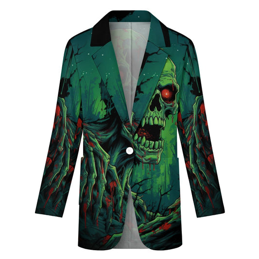 Rising Skeleton Zombies Casual Suit Jacket