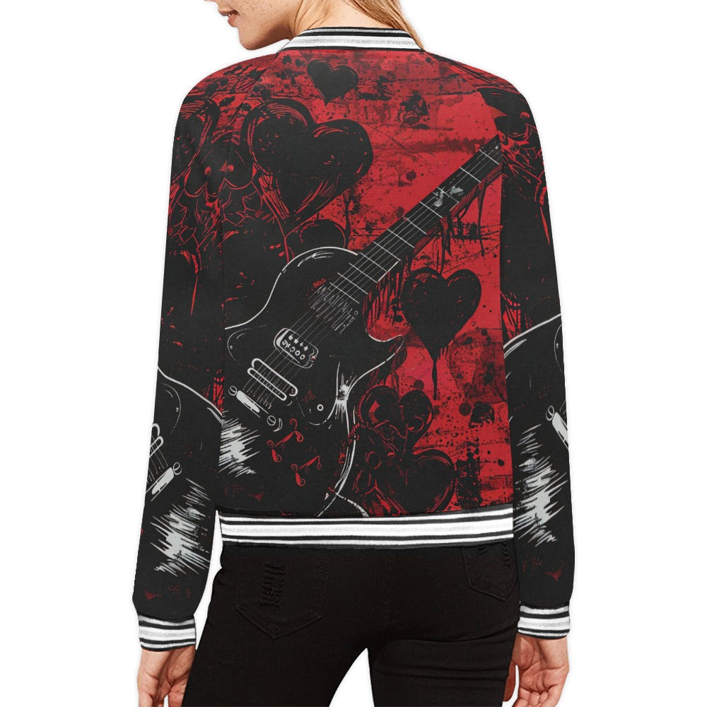 Guitar Love Stripes Jacket