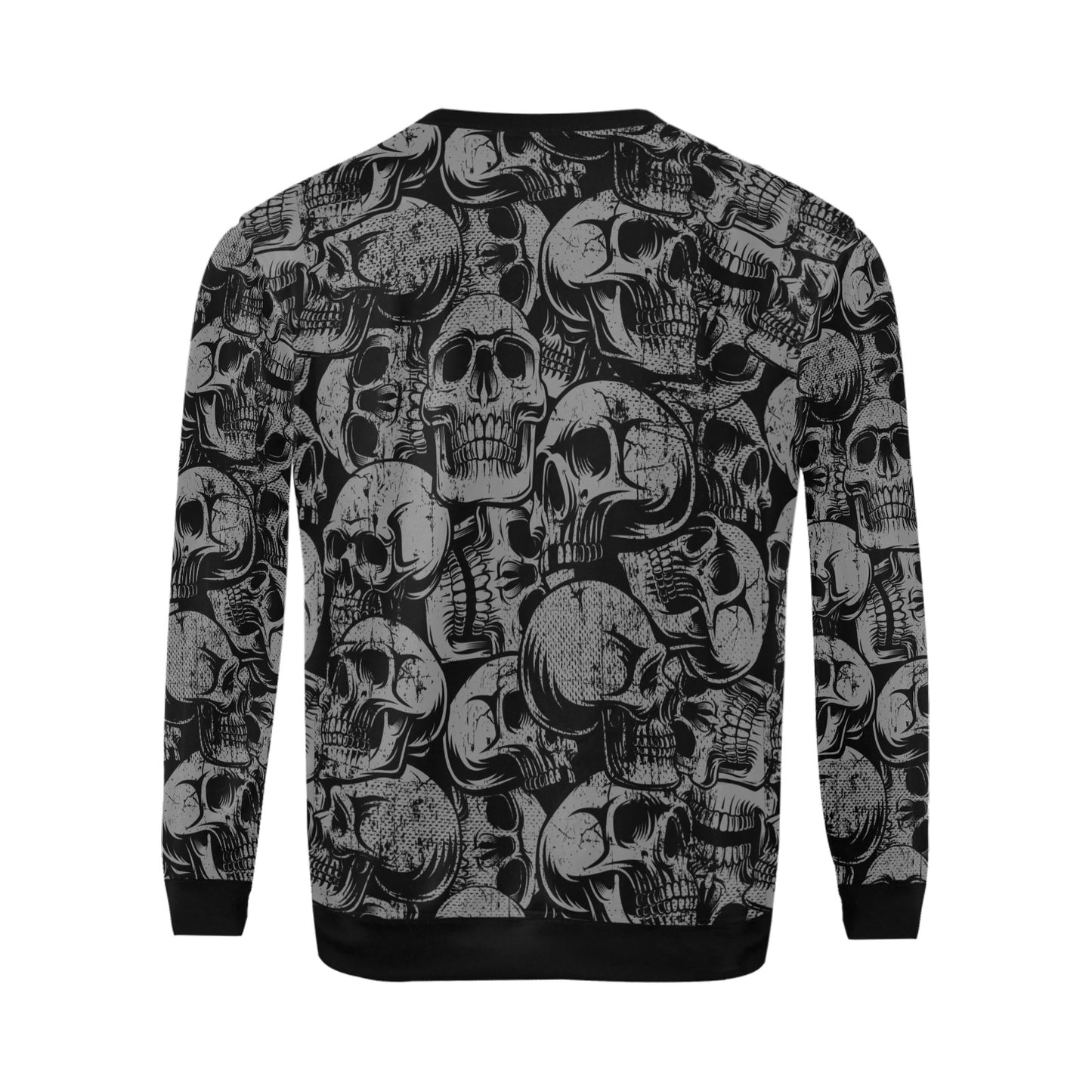 Silver Skulls Men's Crew Neck Sweatshirt