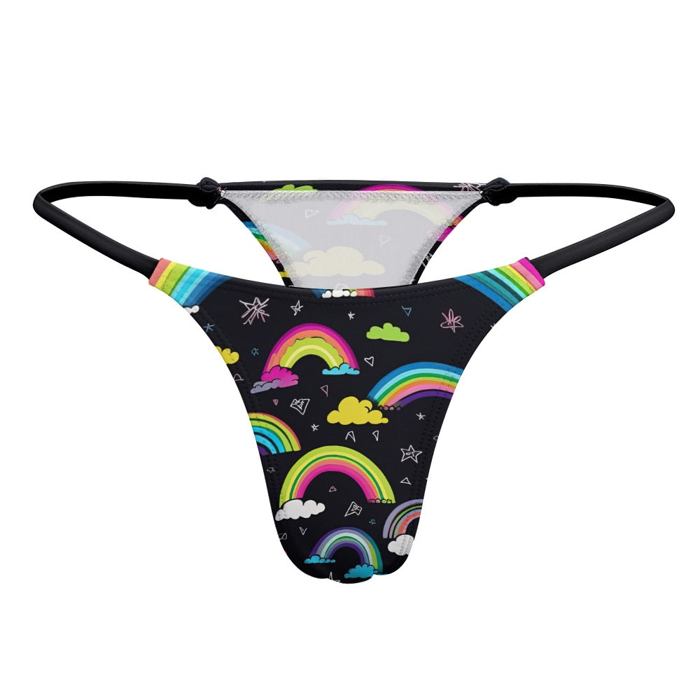 Rainbow Thin Thong