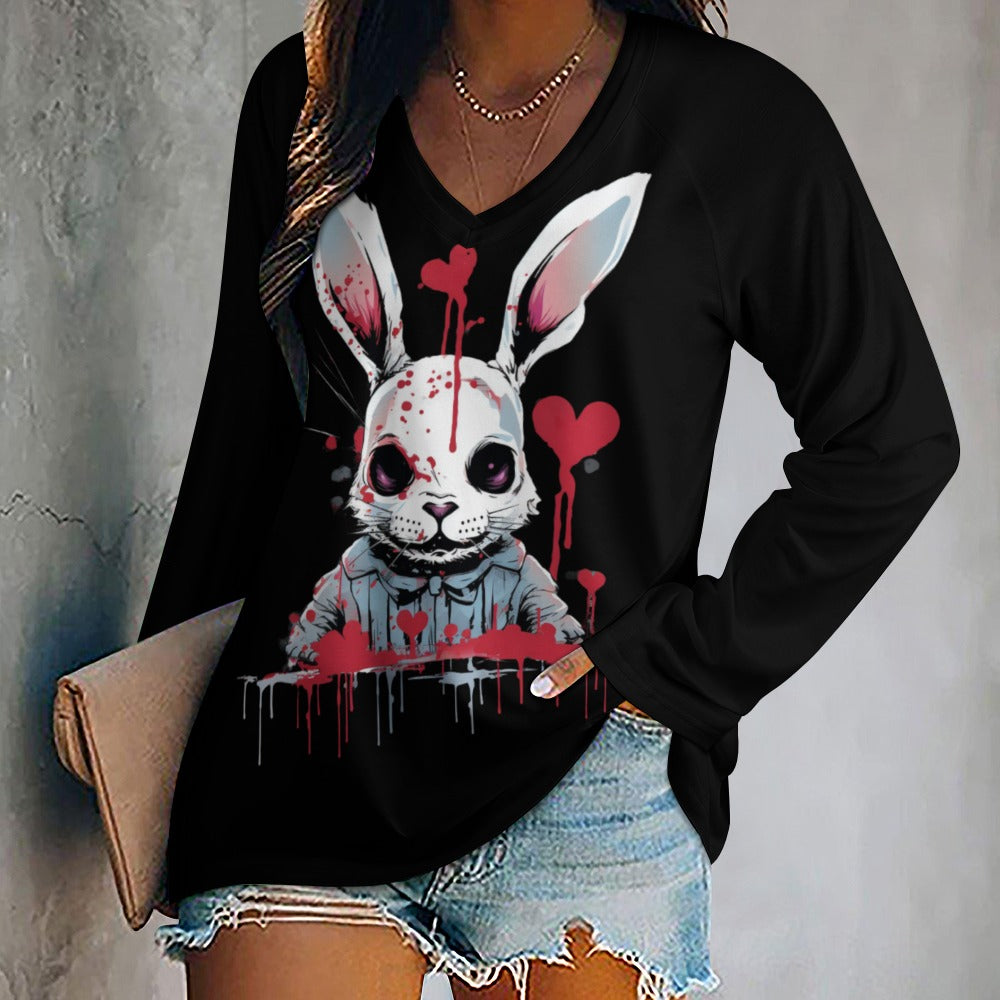 Mad Bunny Long Sleeve Loose Tee