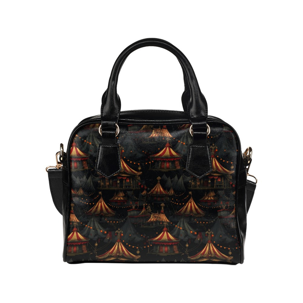 Sinister Circus Shoulder Handbag