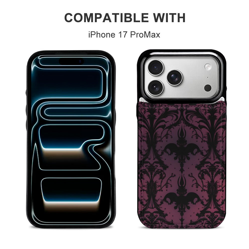 Gothic Purple Design Apple iPhone 17 Series TPU Phone Case