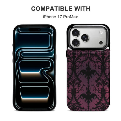 Gothic Purple Design Apple iPhone 17 Series TPU Phone Case