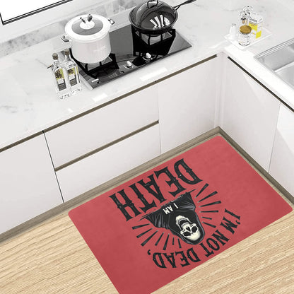I'm Not Dead Grim Reaper Kitchen Mat 32"x20"