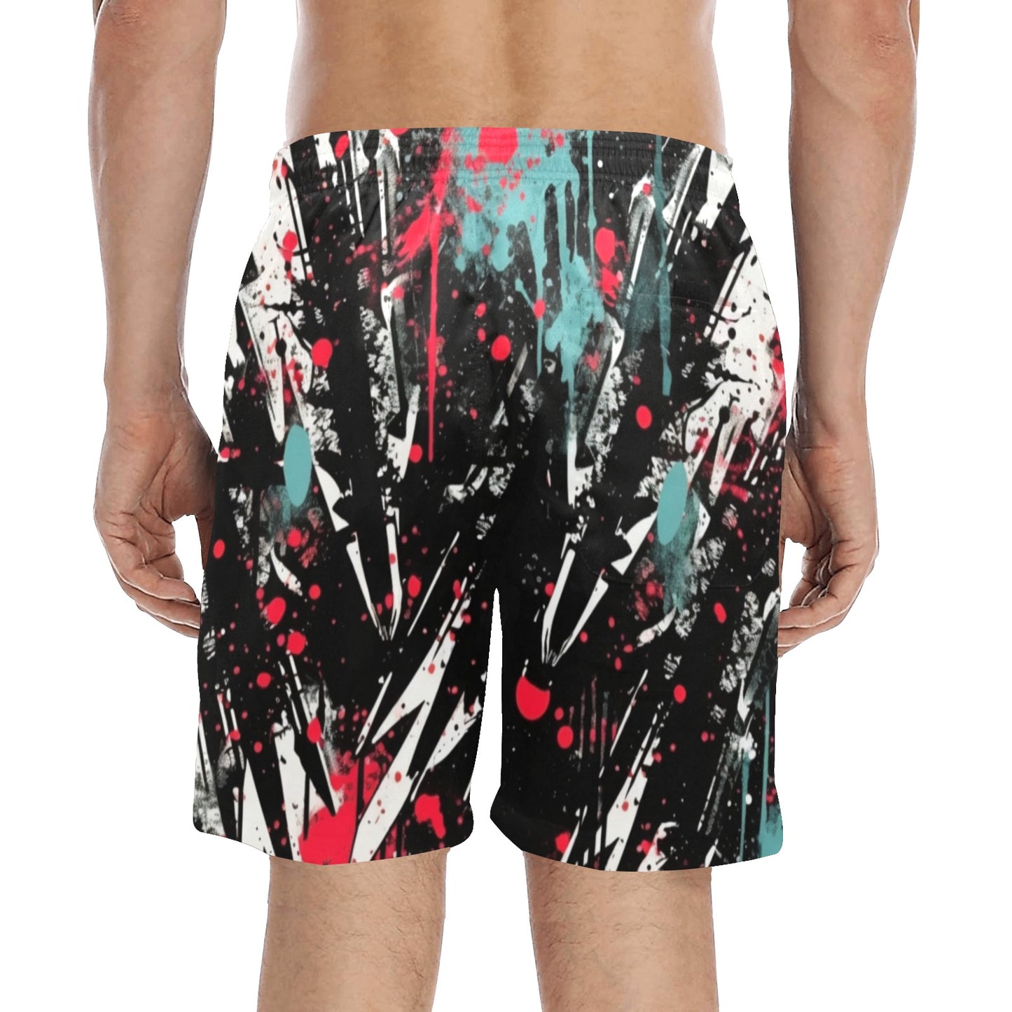 Radical Paint Beach Shorts