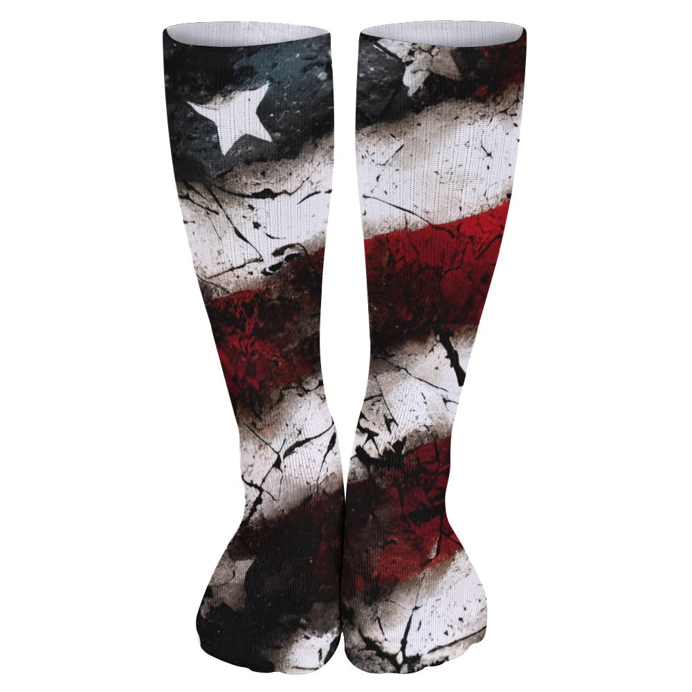 Grunge USA Colors Breathable Stockings (5 Pack)