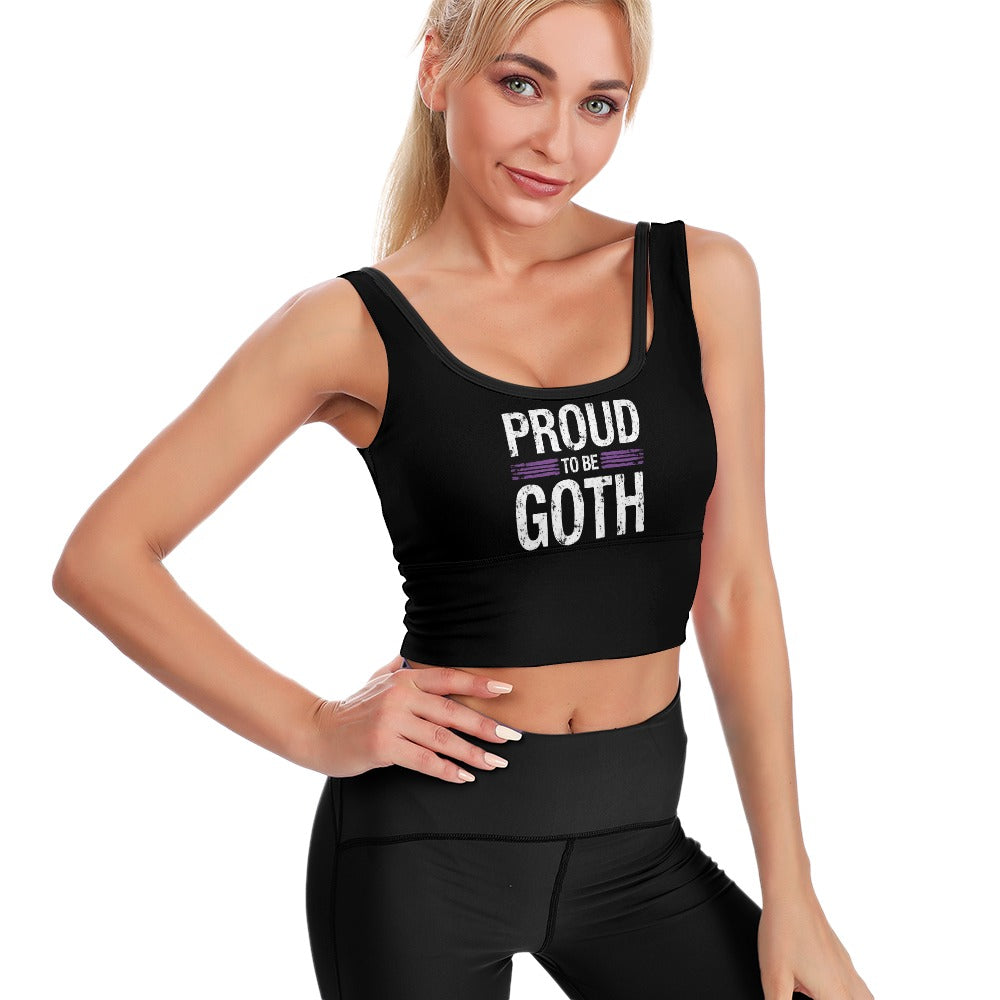 Proud To Be Goth Yoga Vest