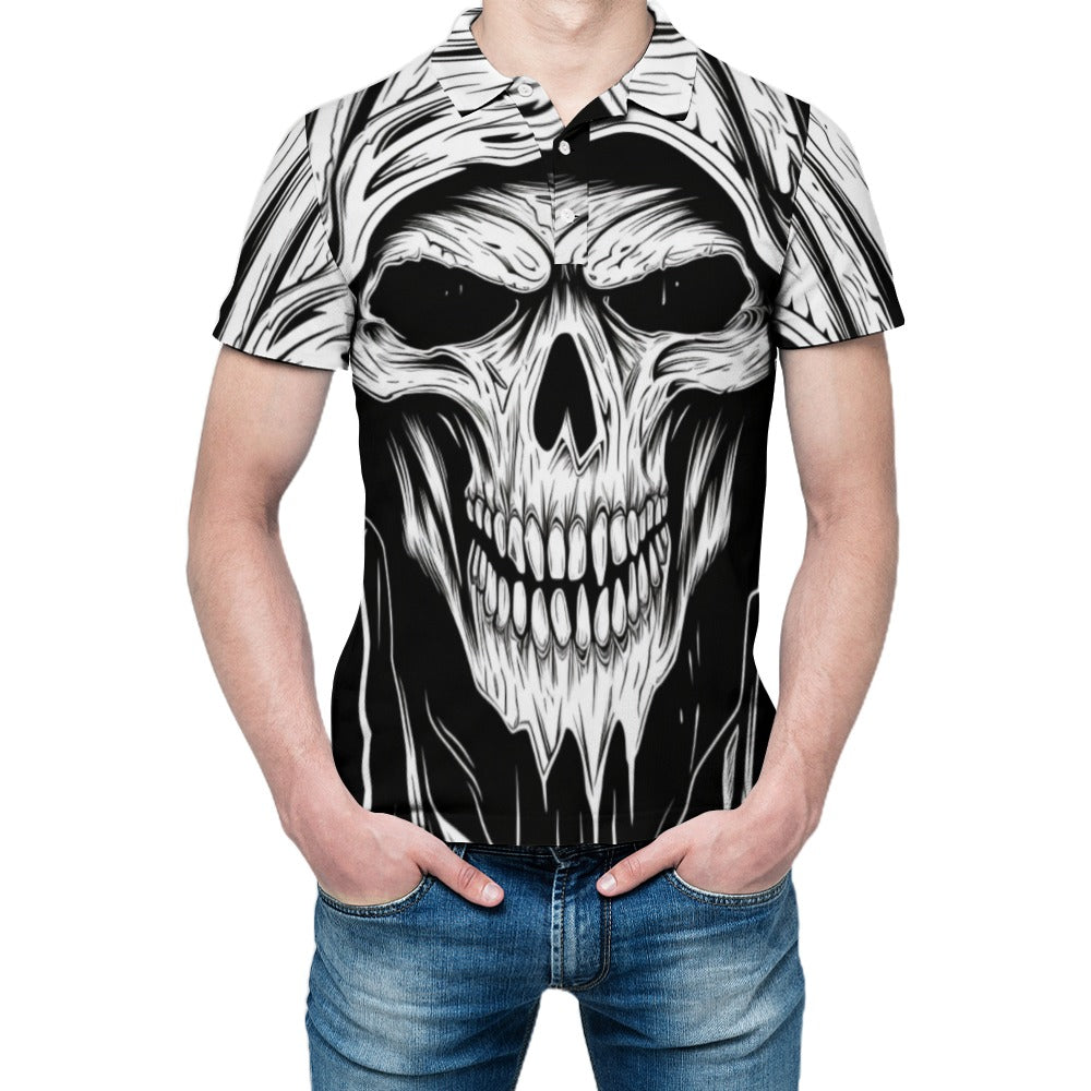 Skull Reaper Polo Shirt