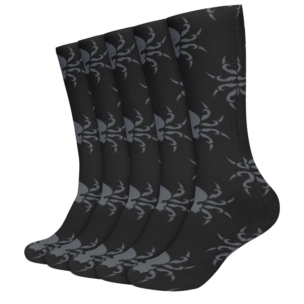 Gothic Spiders Breathable Stockings (5 Pack)
