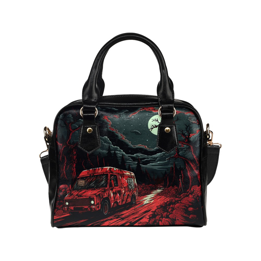 Midnight Drive Shoulder Handbag