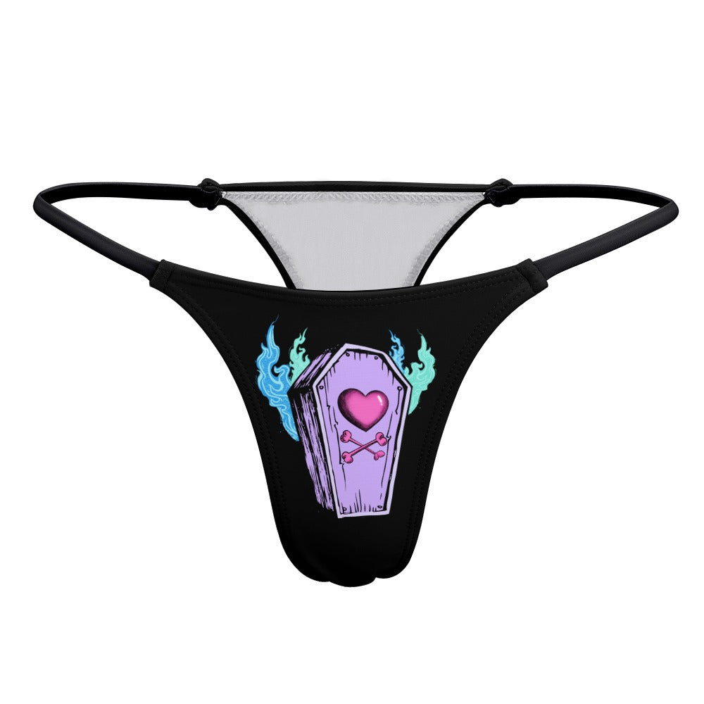 Coffin Of Love Thin Thong