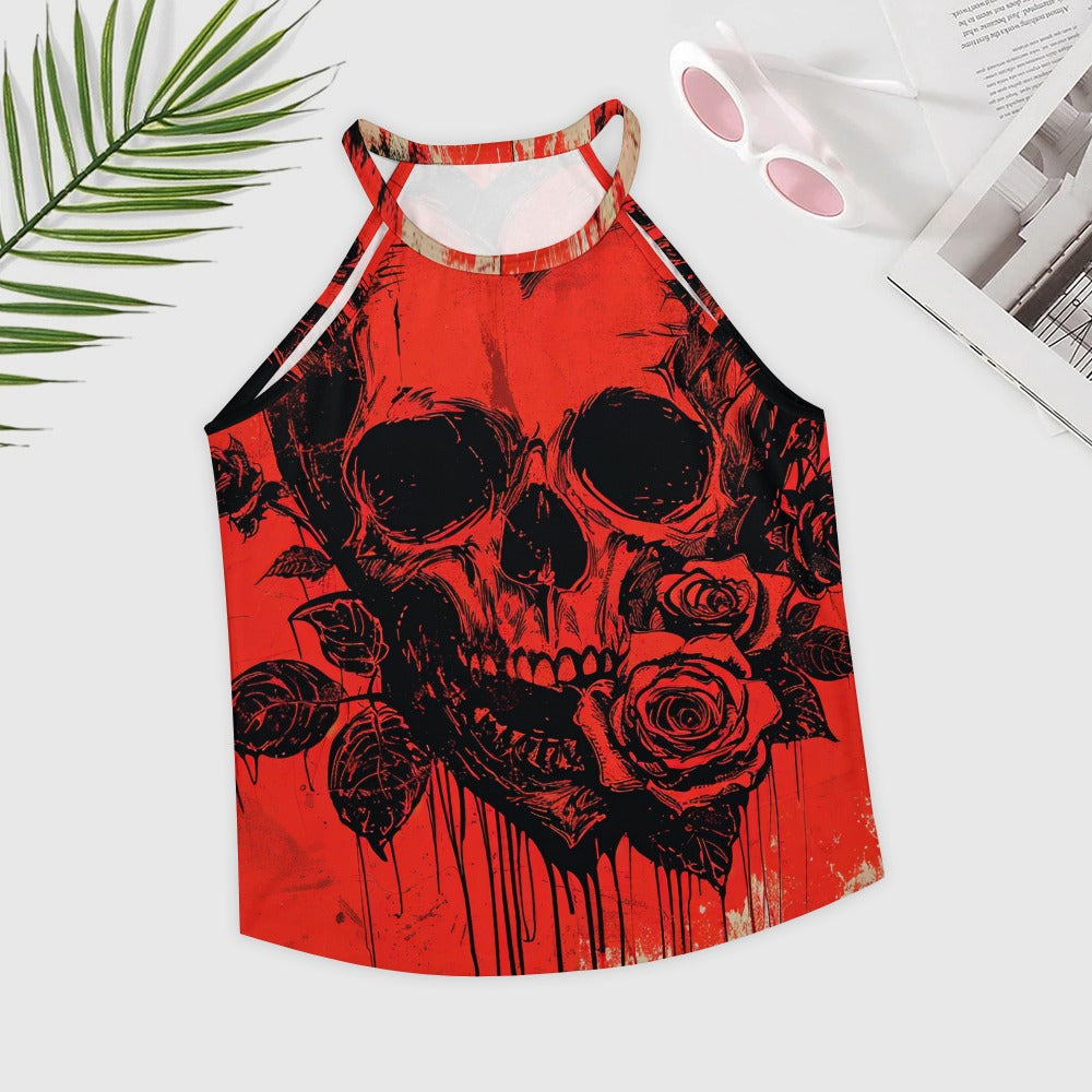 Death Skull Crew Neck Vest