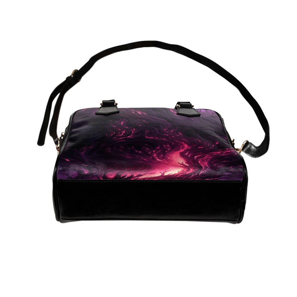 Midnight Pink Shoulder Handbag