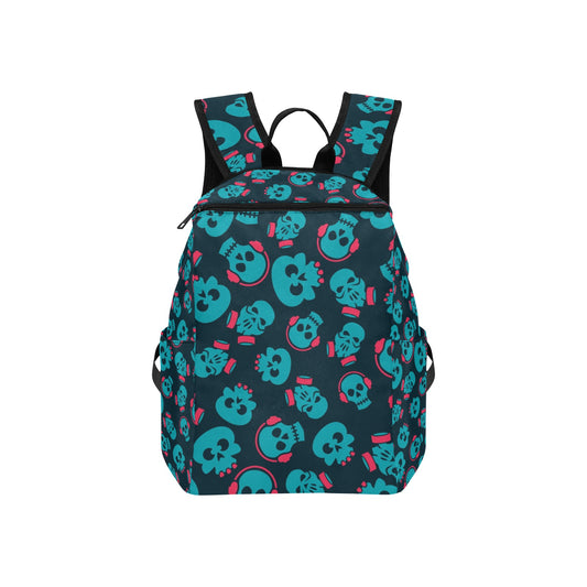 Punk Skulls Lightweight Casual Backpack