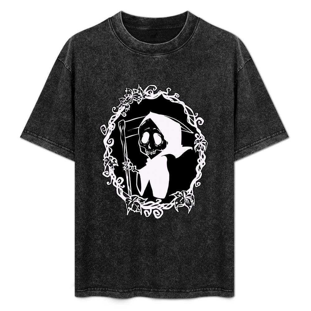 Lil Grim Reaper Wash Off Short Sleeved T-shirt