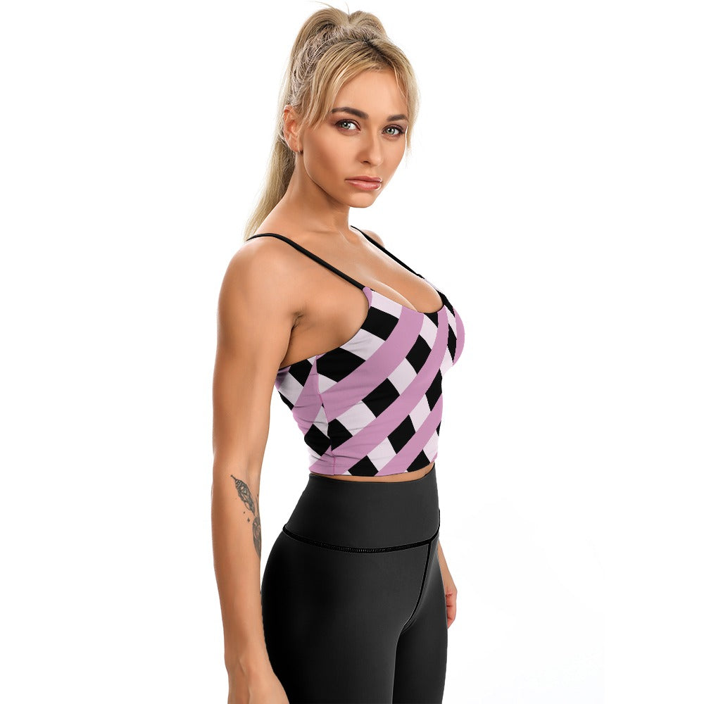 Triple Lined Pattern Thin Camisole