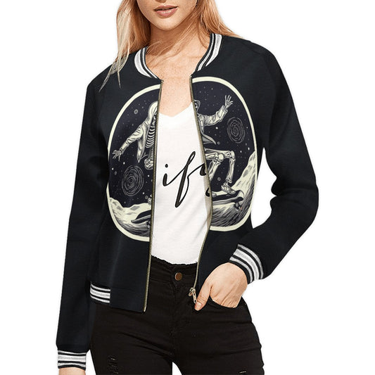 Skeleton Moonboard Horizontal Stripes Jacket