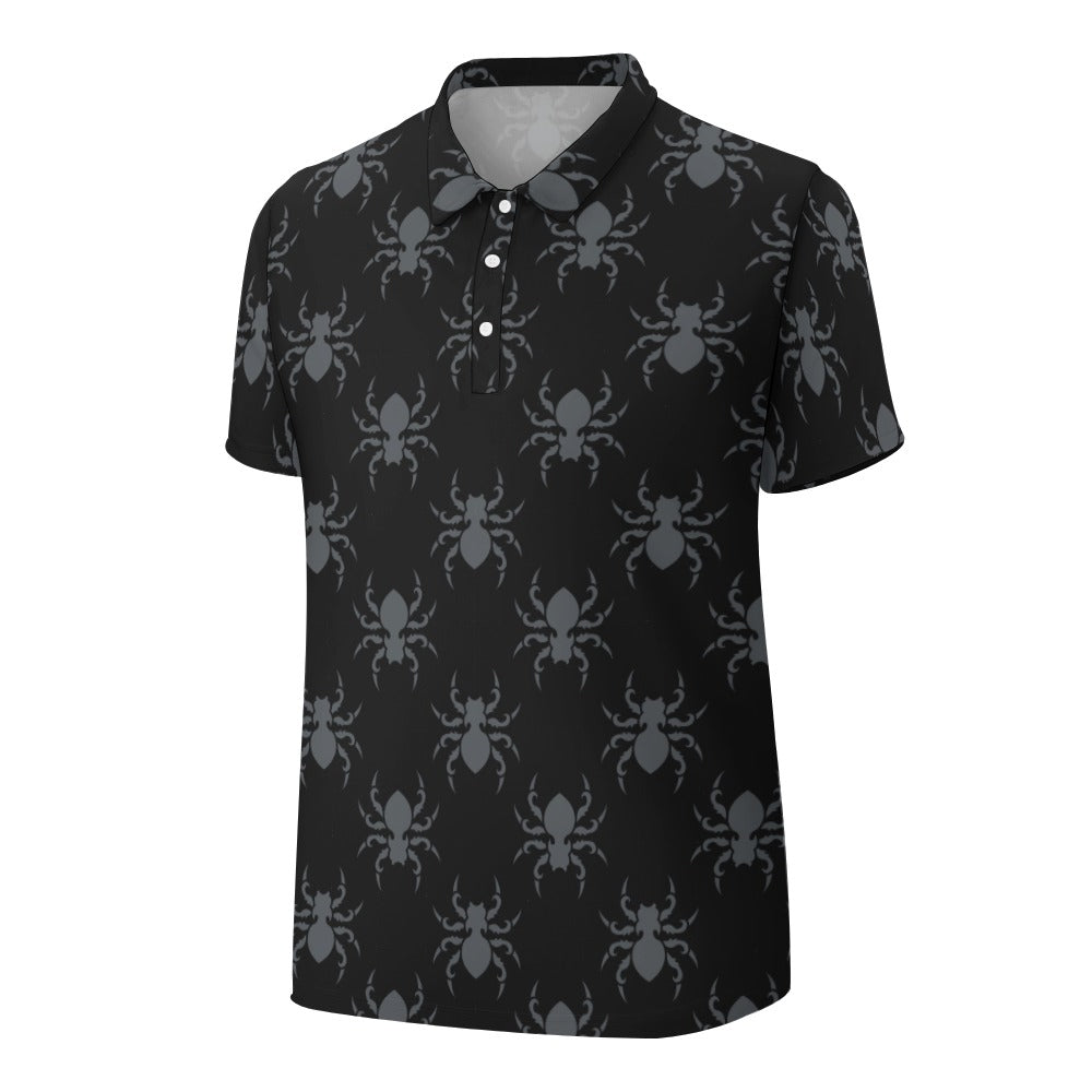 Gothic Spiders Polo Shirt