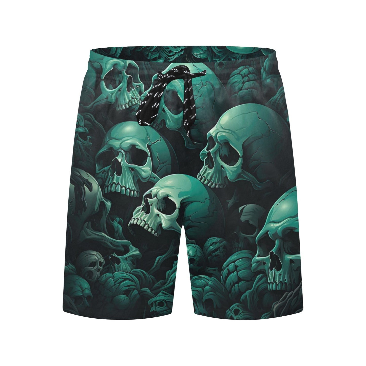Sea Of Skulls Beach Shorts