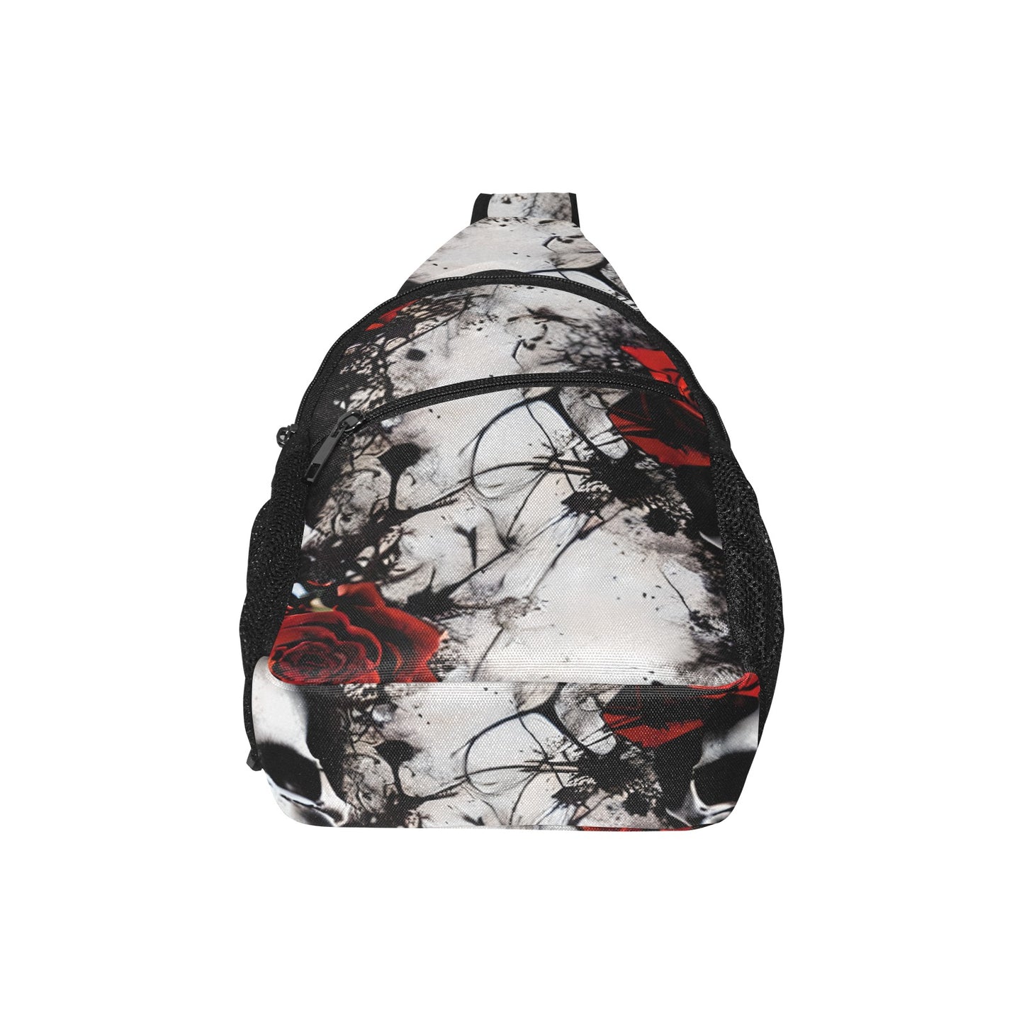 Gothic Paint Splatter Chest Bag