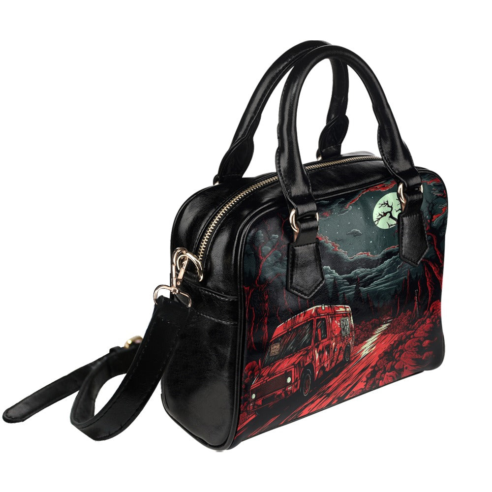 Midnight Drive Shoulder Handbag