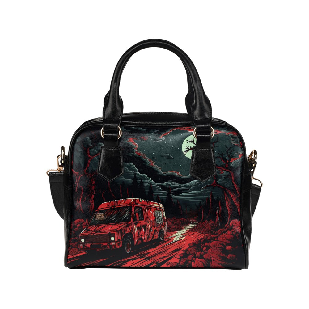 Midnight Drive Shoulder Handbag