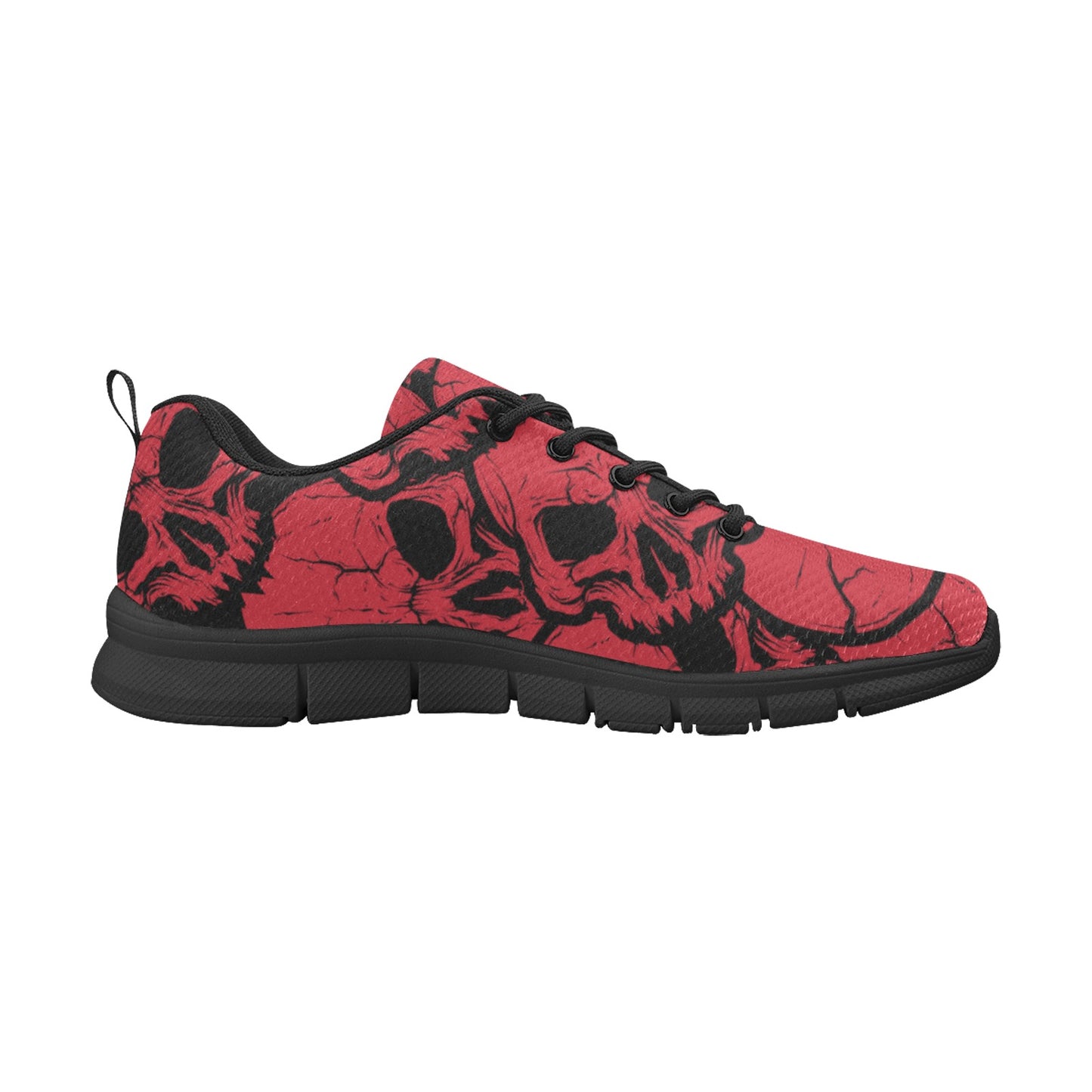 Red Skulls Breathable Sneakers