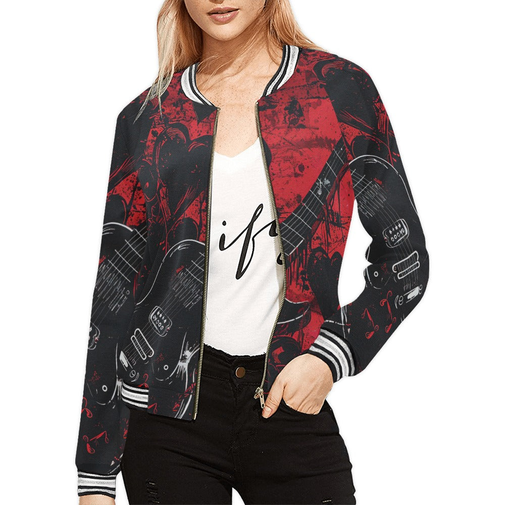 Guitar Love Stripes Jacket