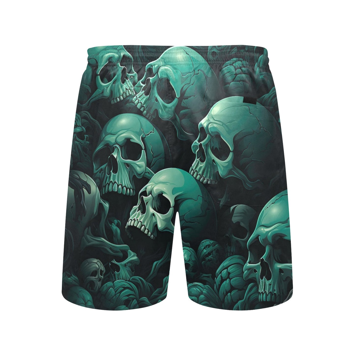 Sea Of Skulls Beach Shorts