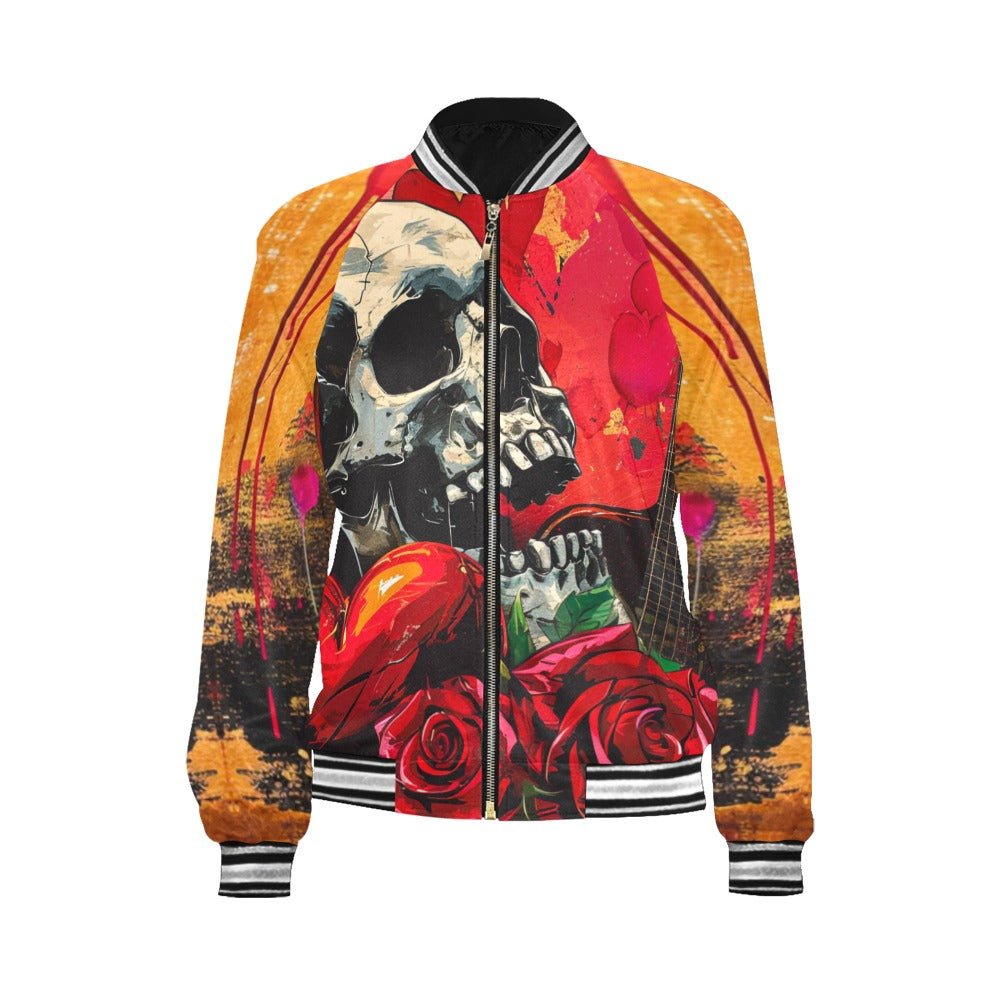 Happy Skull Stripes Jacket