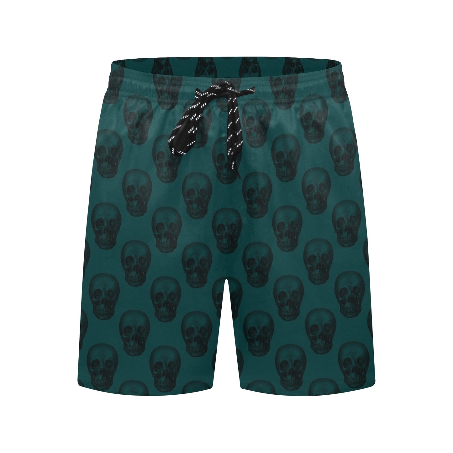 Skulls And Skulls Beach Shorts