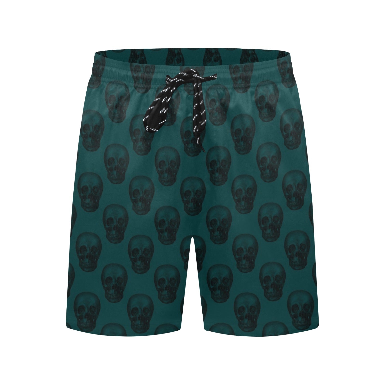 Skulls And Skulls Beach Shorts